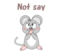 Conversation with rats sticker #4773966