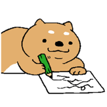 go go siba dog sticker #4774330