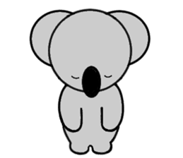 koala is cute sticker #4774748