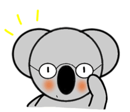 koala is cute sticker #4774750