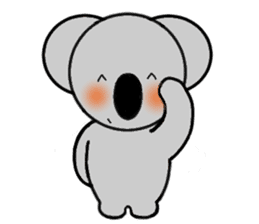 koala is cute sticker #4774755