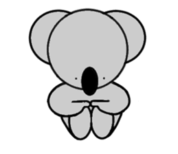 koala is cute sticker #4774756