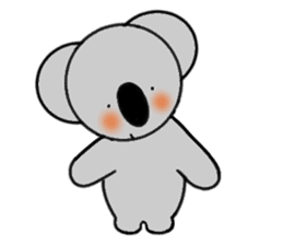 koala is cute sticker #4774759