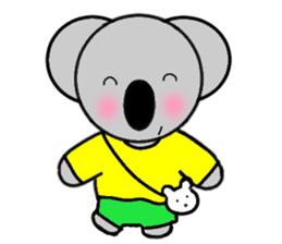 koala is cute sticker #4774763
