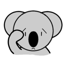 koala is cute sticker #4774769