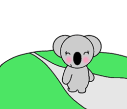koala is cute sticker #4774777