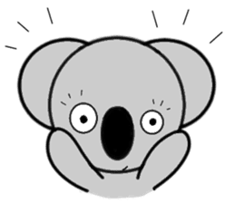 koala is cute sticker #4774779