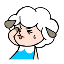 Sheep of ROCHER sticker #4774861