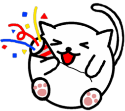 Fatty cat 2 sticker #4774907