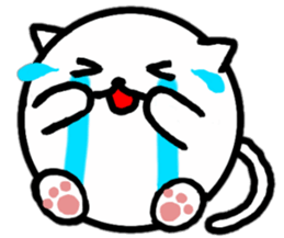 Fatty cat 2 sticker #4774925