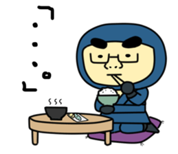 Leisure NINJA boy sticker #4774998