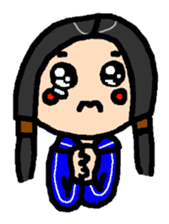 Komachi girls no language sticker #4775104