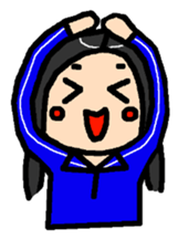 Komachi girls no language sticker #4775105