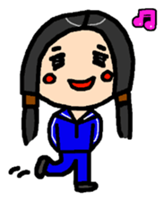 Komachi girls no language sticker #4775107