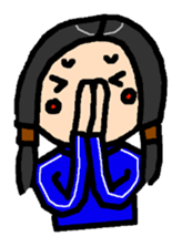 Komachi girls no language sticker #4775110