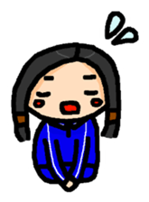 Komachi girls no language sticker #4775111