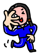 Komachi girls no language sticker #4775115