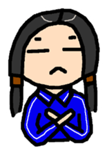 Komachi girls no language sticker #4775118