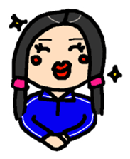 Komachi girls no language sticker #4775124