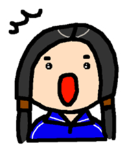 Komachi girls no language sticker #4775129