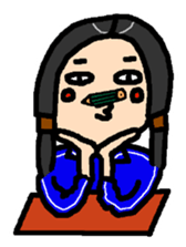 Komachi girls no language sticker #4775131