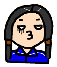 Komachi girls no language sticker #4775132