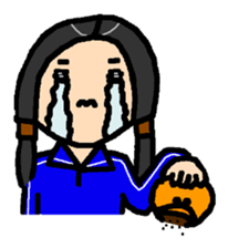 Komachi girls no language sticker #4775134