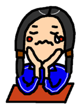 Komachi girls no language sticker #4775135