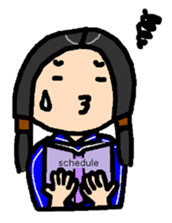 Komachi girls no language sticker #4775136