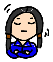 Komachi girls no language sticker #4775137