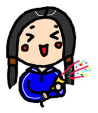 Komachi girls no language sticker #4775138