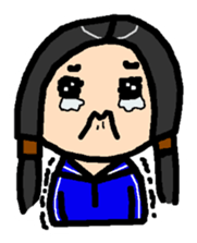 Komachi girls no language sticker #4775140