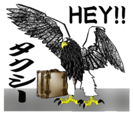 Steller's Sea-Eagle sticker #4775413