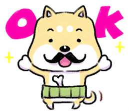 shibainu and mikeneko sticker #4775424