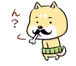 shibainu and mikeneko sticker #4775435