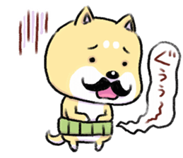 shibainu and mikeneko sticker #4775439