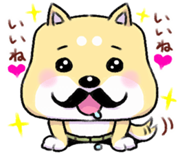 shibainu and mikeneko sticker #4775442