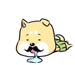 shibainu and mikeneko sticker #4775449
