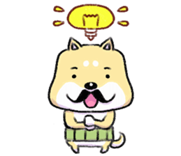 shibainu and mikeneko sticker #4775460