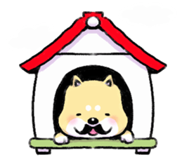 shibainu and mikeneko sticker #4775462