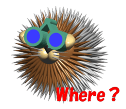 Needle Rabbit Lion sticker #4776313