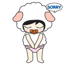 My Baby Sheep Kiana sticker #4776445