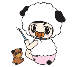 My Baby Sheep Kiana sticker #4776462