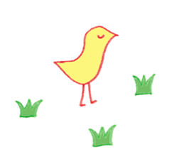 Flowers and animals sticker #4776693