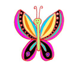 Flowers and animals sticker #4776699