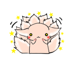 the Nine-tailed cat sticker #4776704