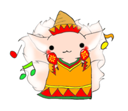 the Nine-tailed cat sticker #4776705