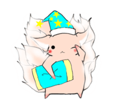 the Nine-tailed cat sticker #4776709