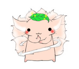 the Nine-tailed cat sticker #4776716