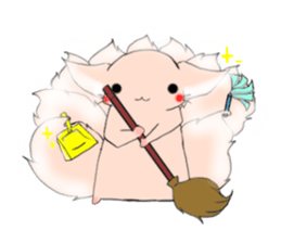 the Nine-tailed cat sticker #4776720